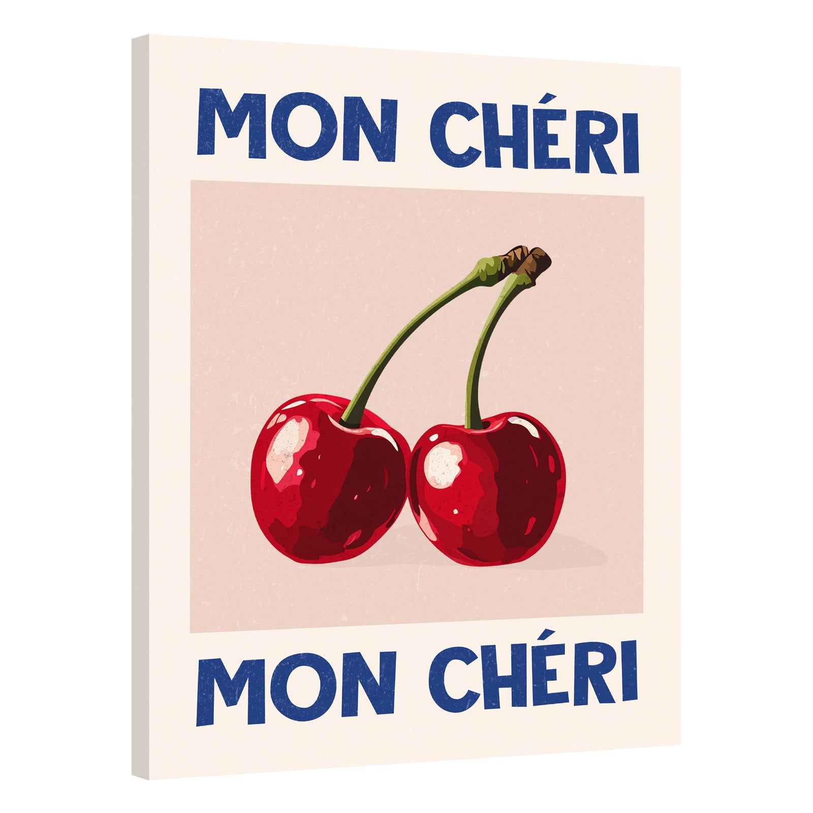 Mon Chéri Canvas Abstract Wall Art