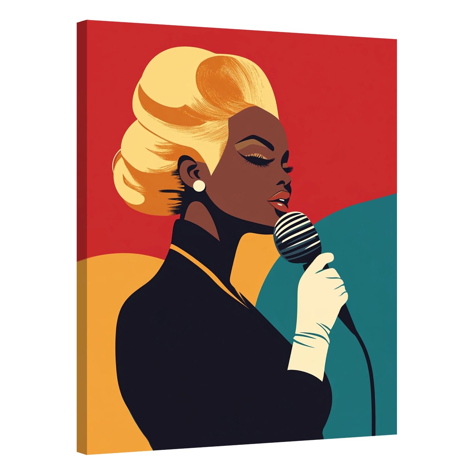 Jazz Diva Modern Wall Artwork