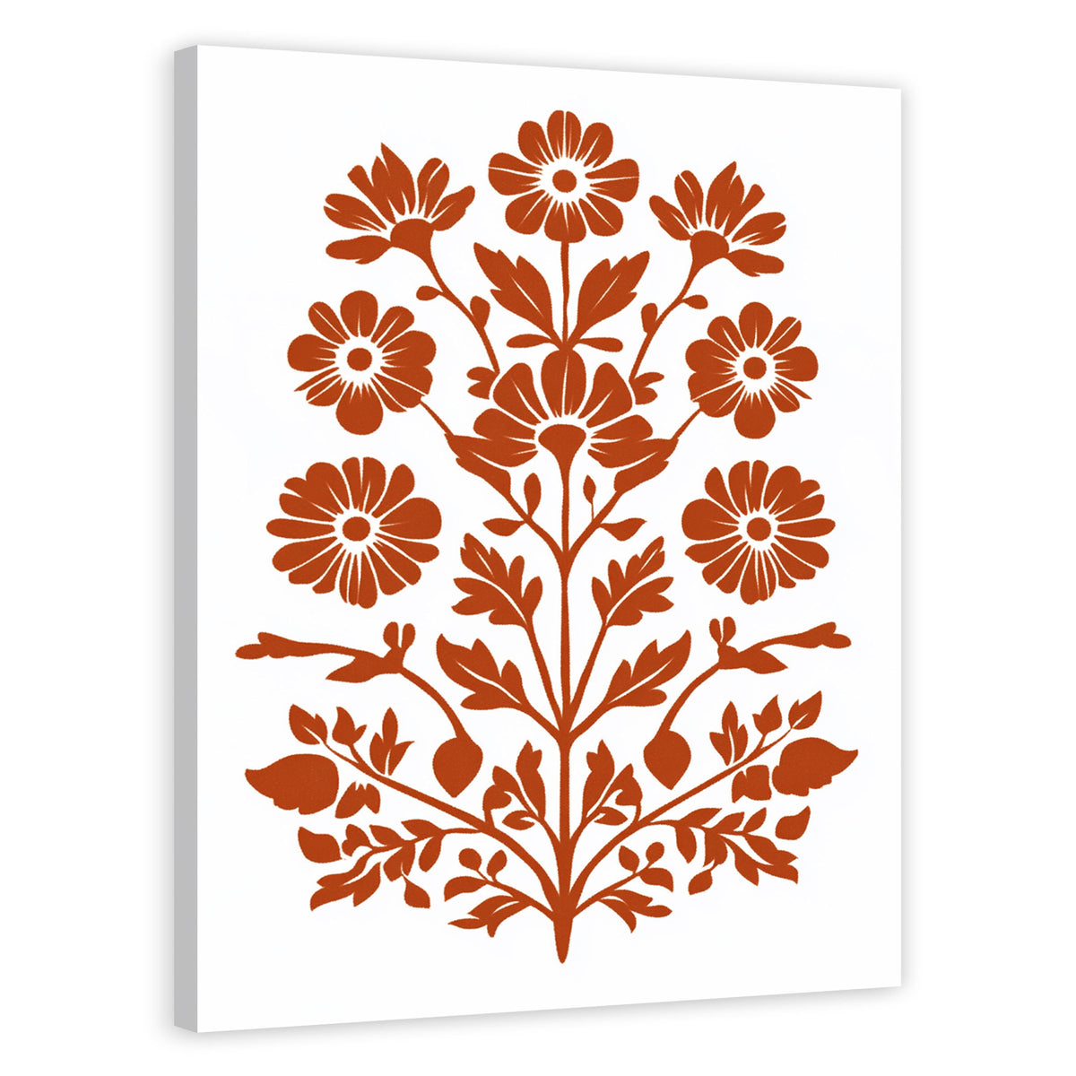 Chic Floral Pattern Boho Wall Decor