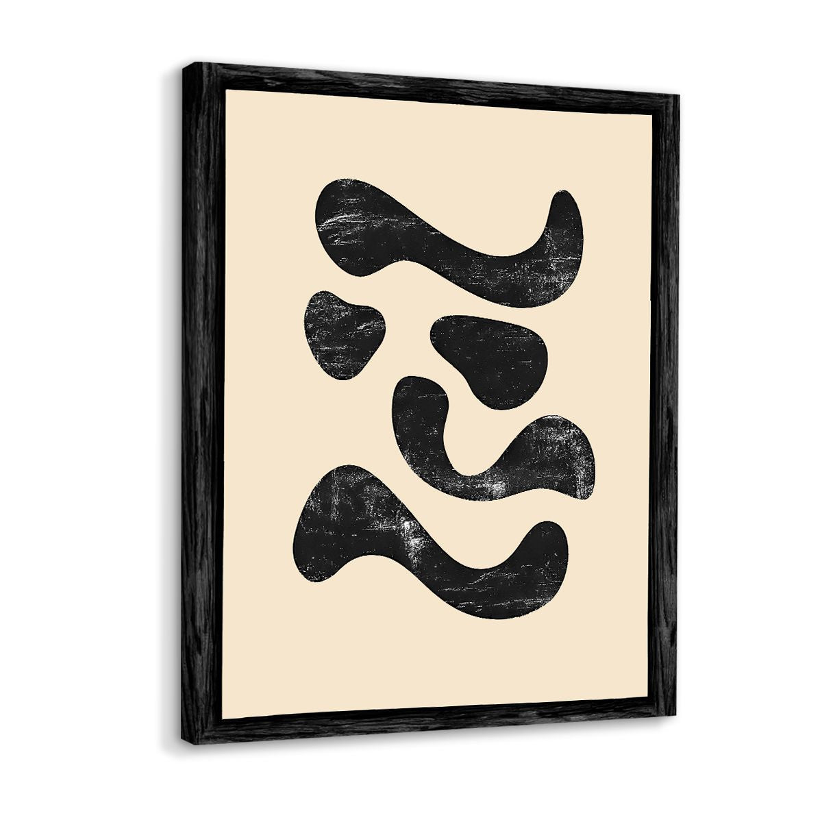 Fluid Harmony Abstract Canvas Print for Living Room