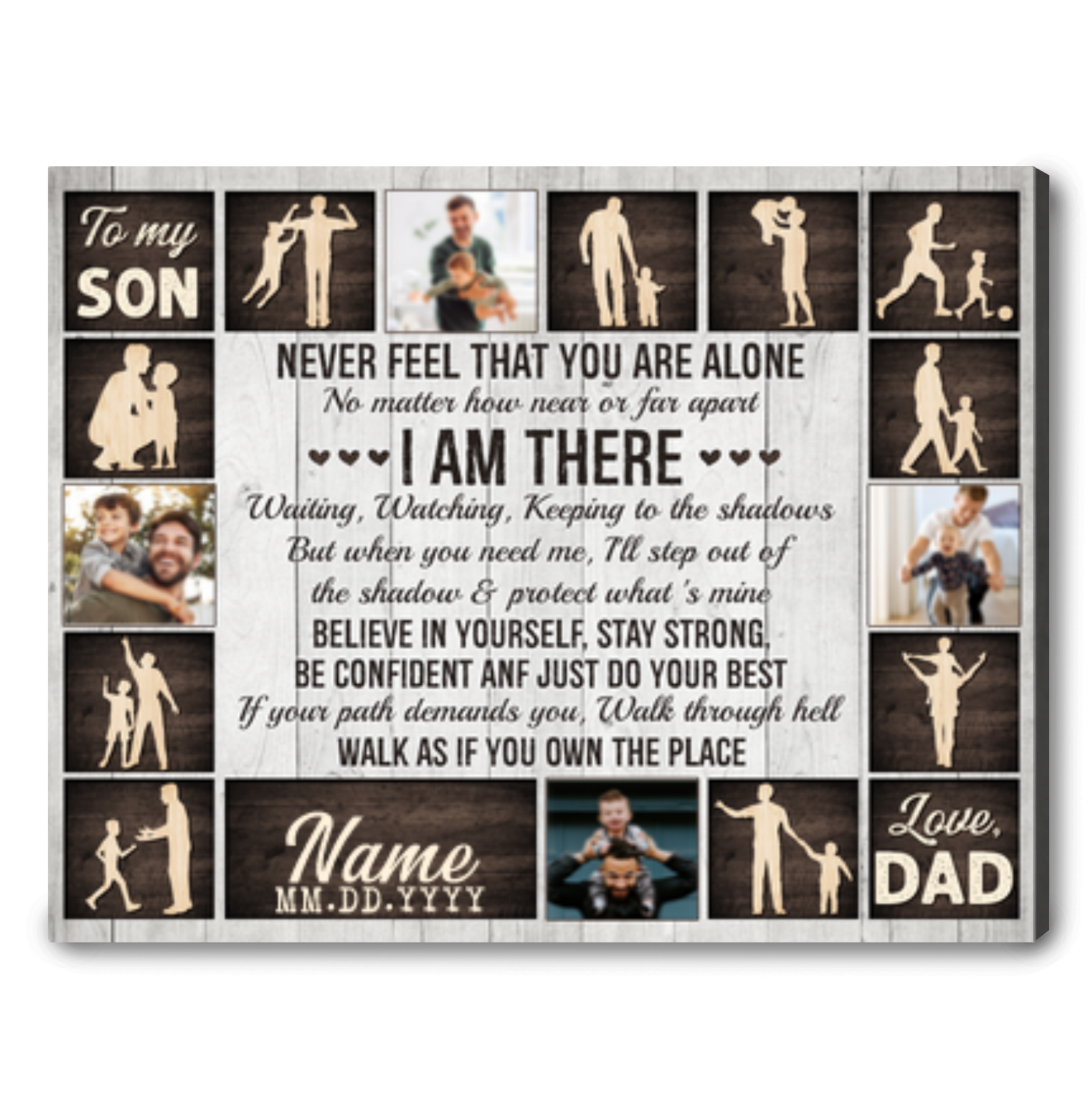 Personalized Birthday Gift For My Son Son's Gift From Dad Ideas