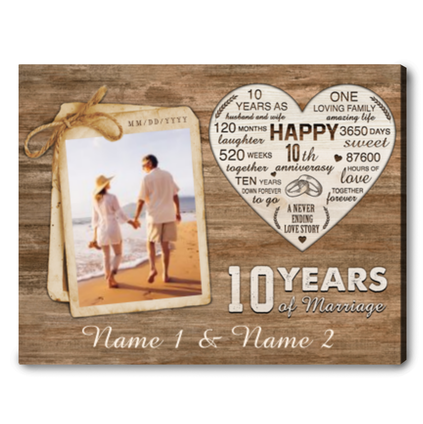 Husband 10 Years Of Marriage Anniversary Happy Anniversary 10 Years Of Marriage