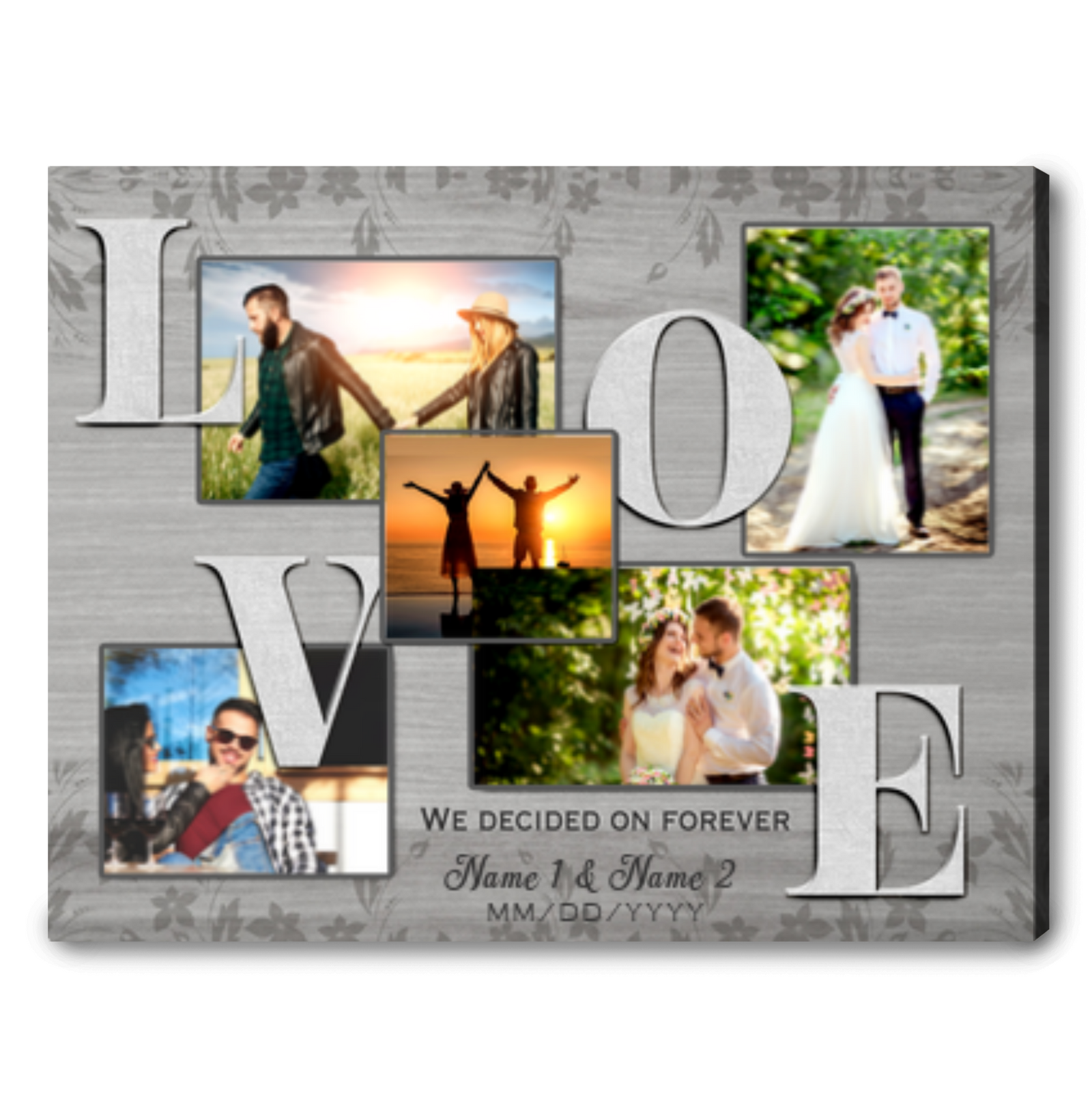 Personalized Canvas Art For Couples Wedding Gift Ideas For Couple 