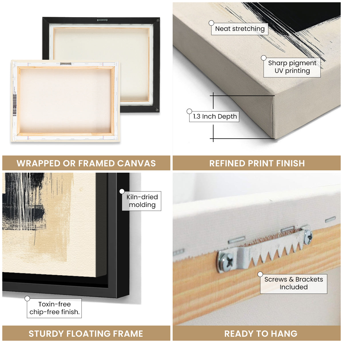 Geometric Art Style Greyhound Canvas