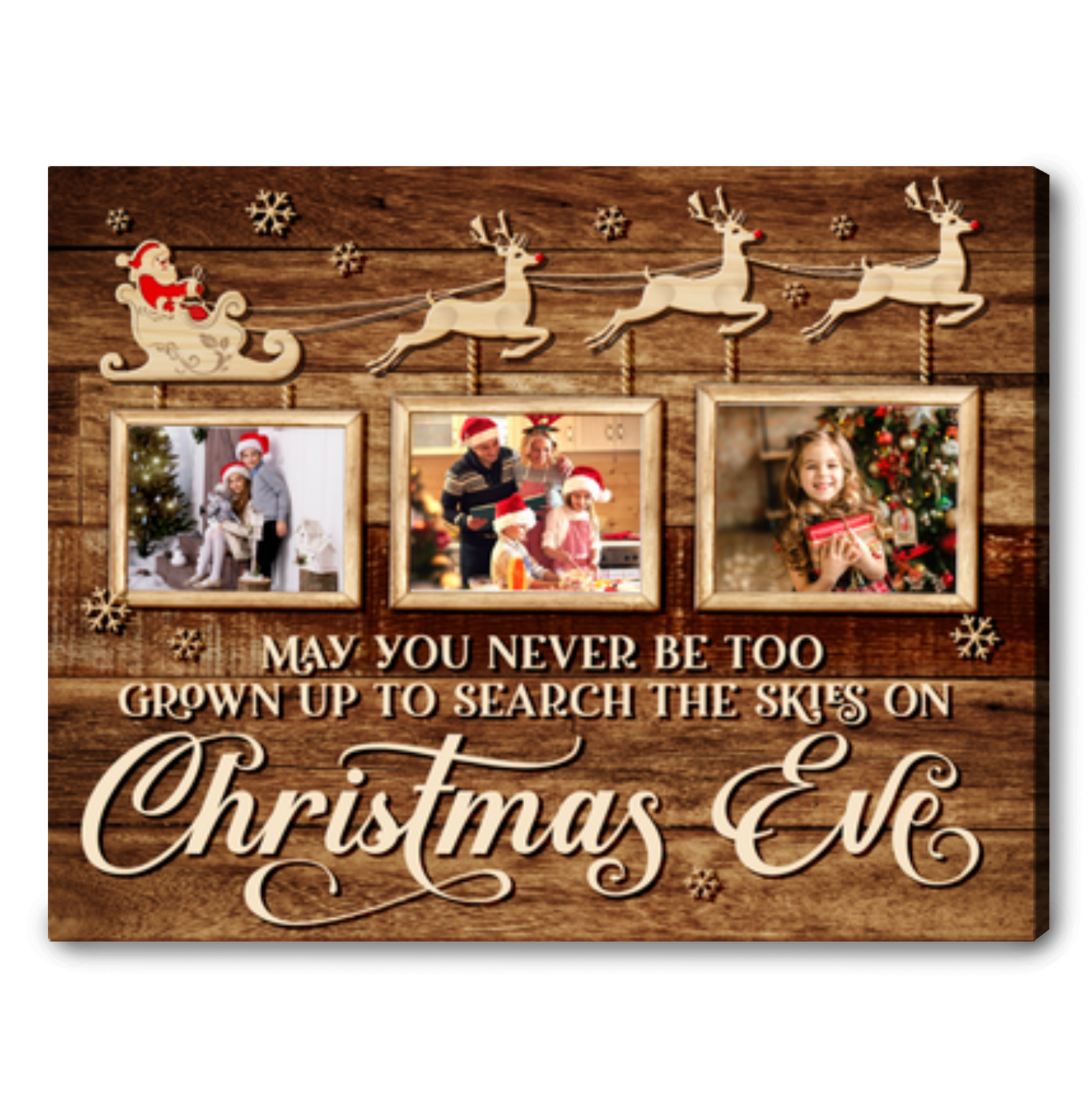 Ideas For A Family Gift For Christmas Merry Christmas Wall Decor Christmas Eve