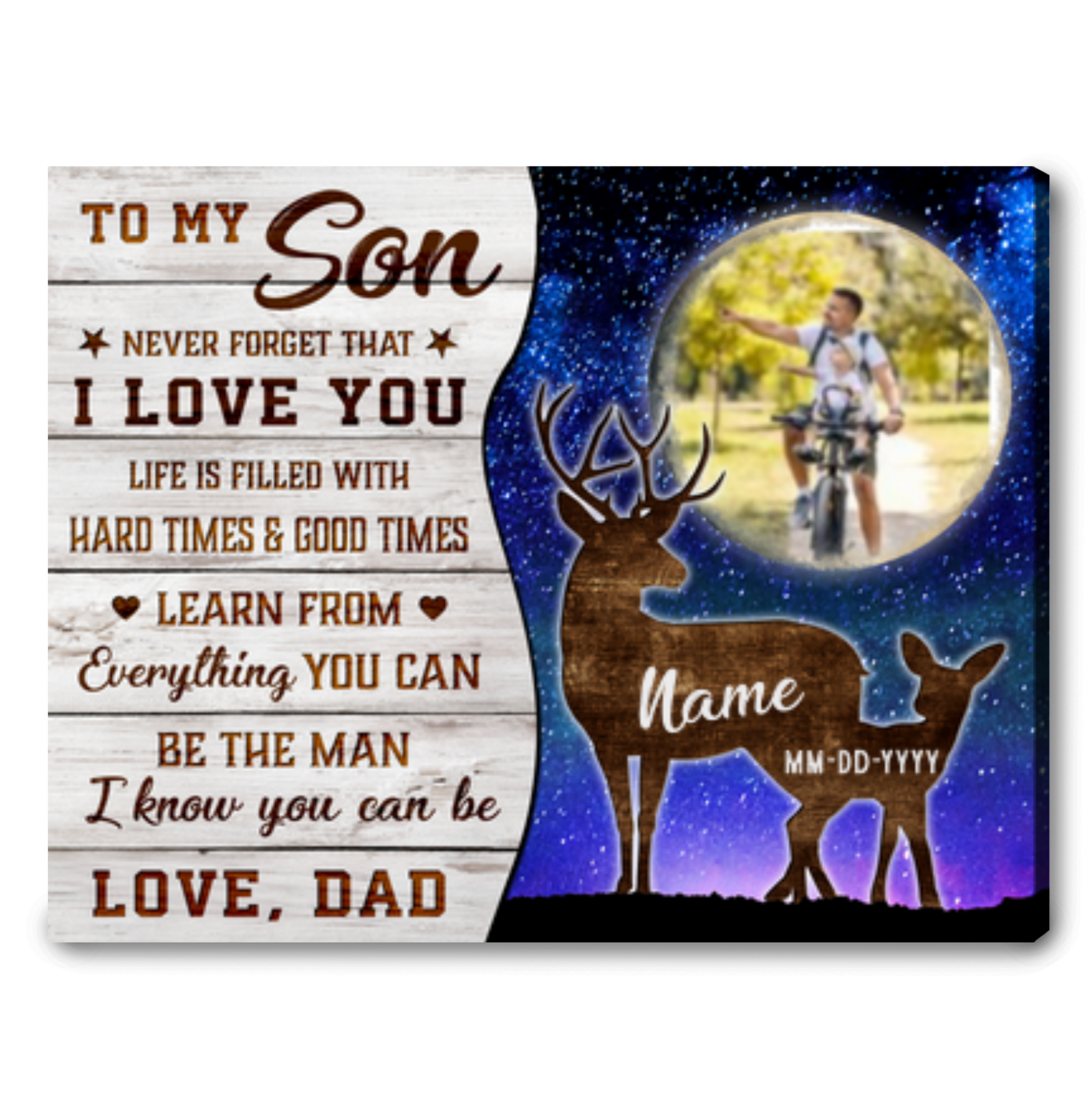 Personalized Birthday Gift For My Son To My Son From Dad Gift Ideas