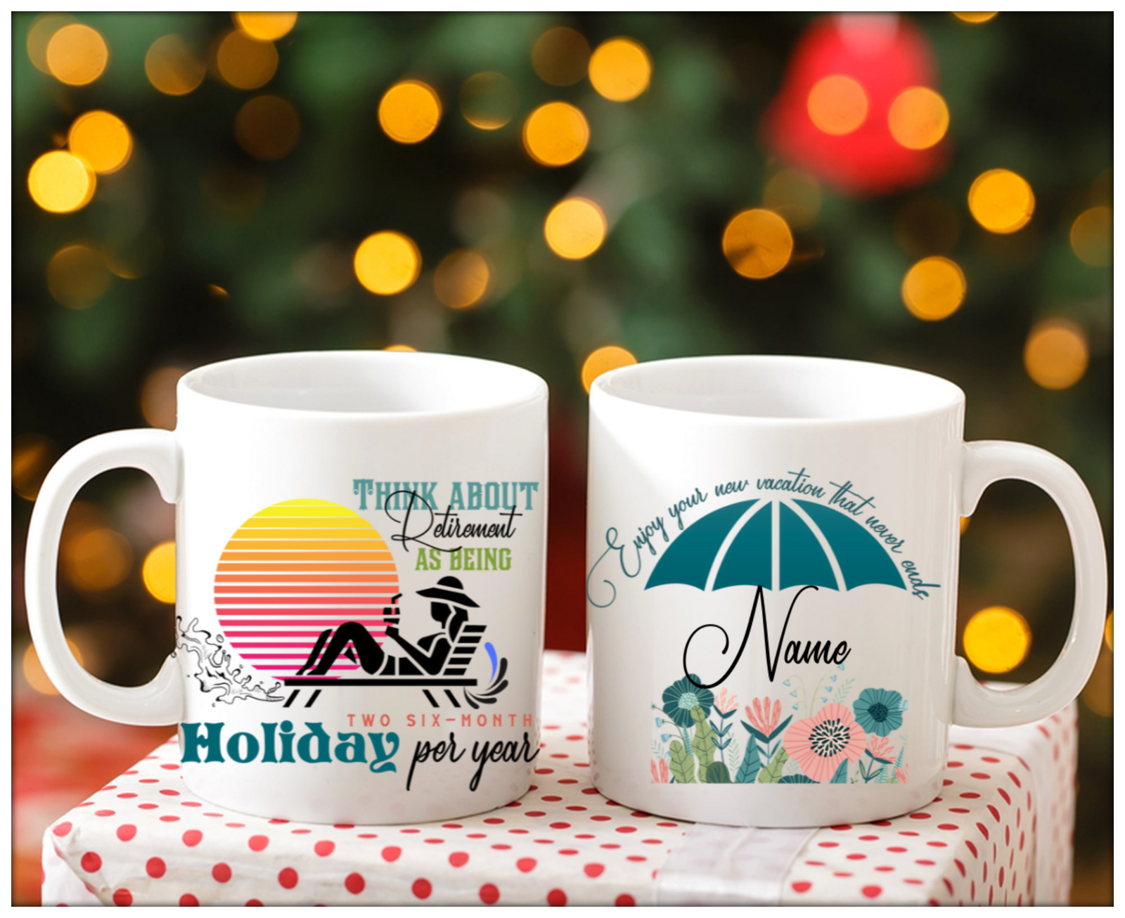 Personalized Retirement Gift For Women Customized Name Mug For Mom Ideas
