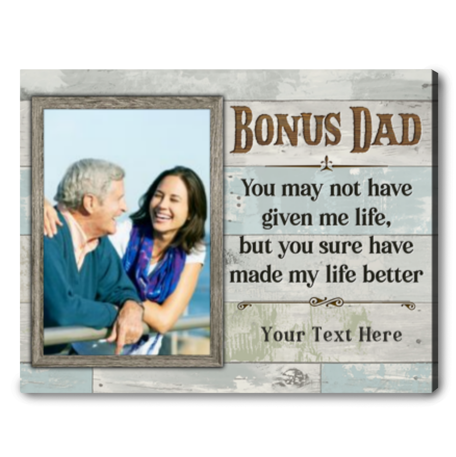 Bonus Dad Father's Day Gifts Best Bonus Dad Ever 