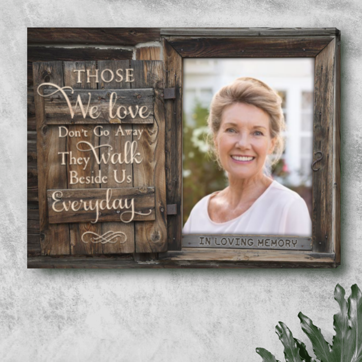 Personalized Remembrance Gifts, In Loving Memory Gifts For Sympathy, Custom Canvas Prints Ohcanvas