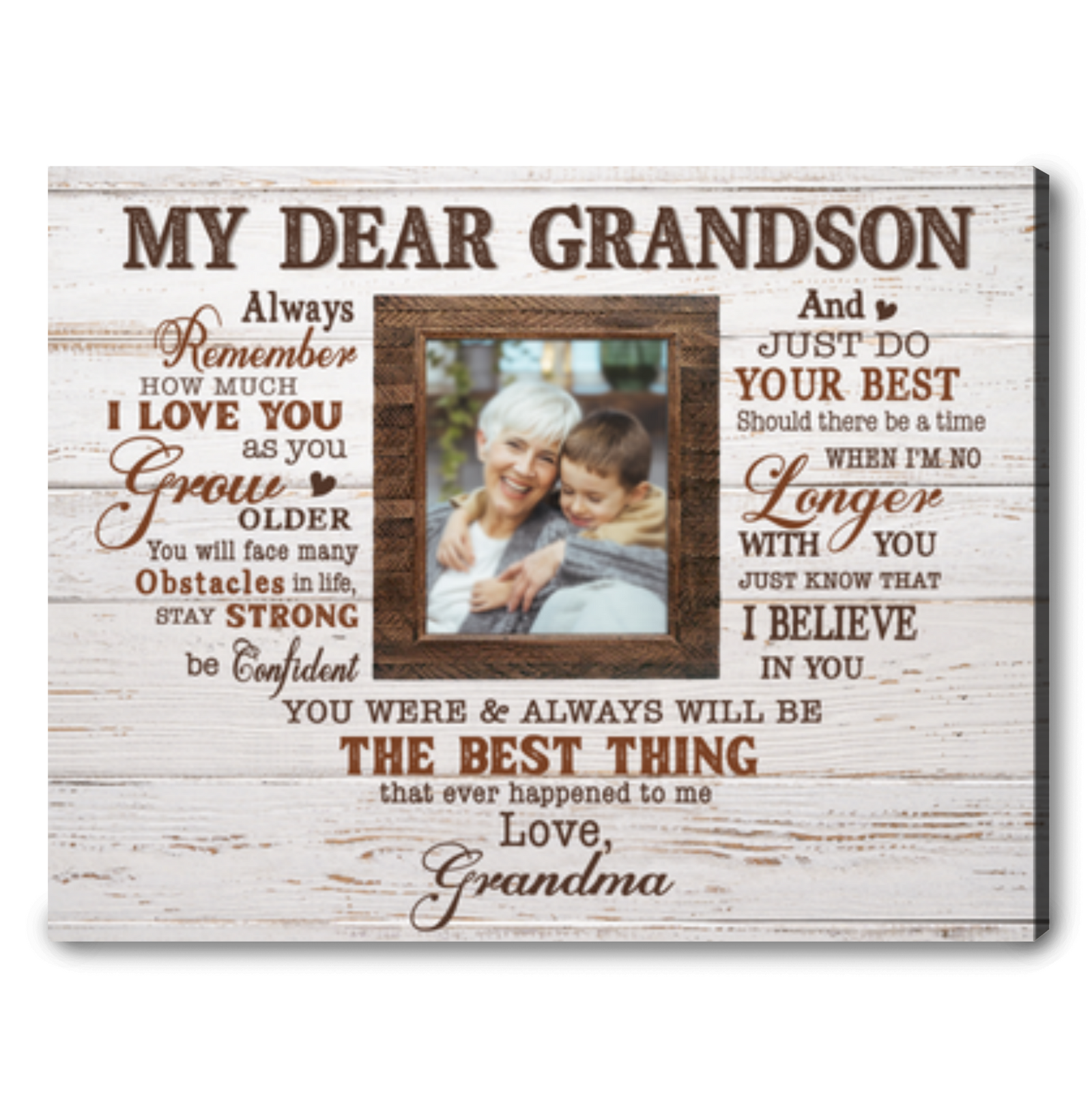 Gift For Grandson From Grandma Special Gift For Grandson