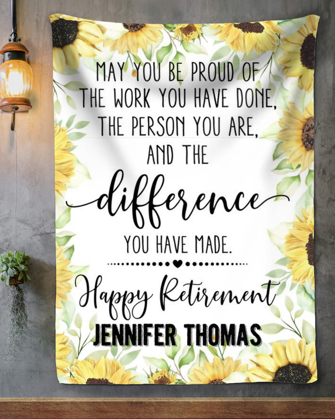 Custom Blanket Retirement Gifts For Women What A Good Retirement Gift