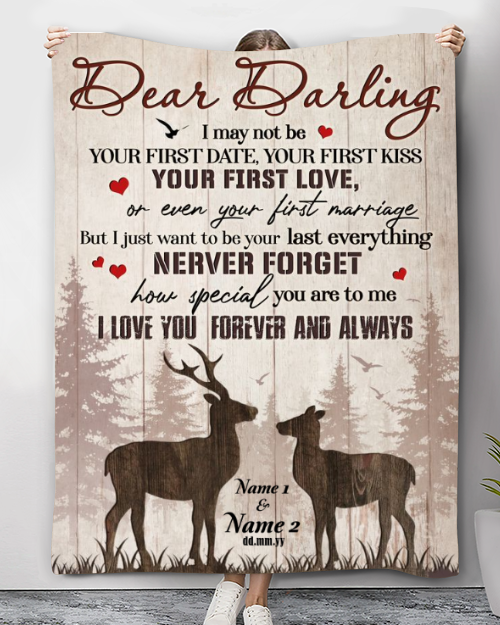 Customized Second Marriage Blanket For Wedding Gift Couple Gift Ideas