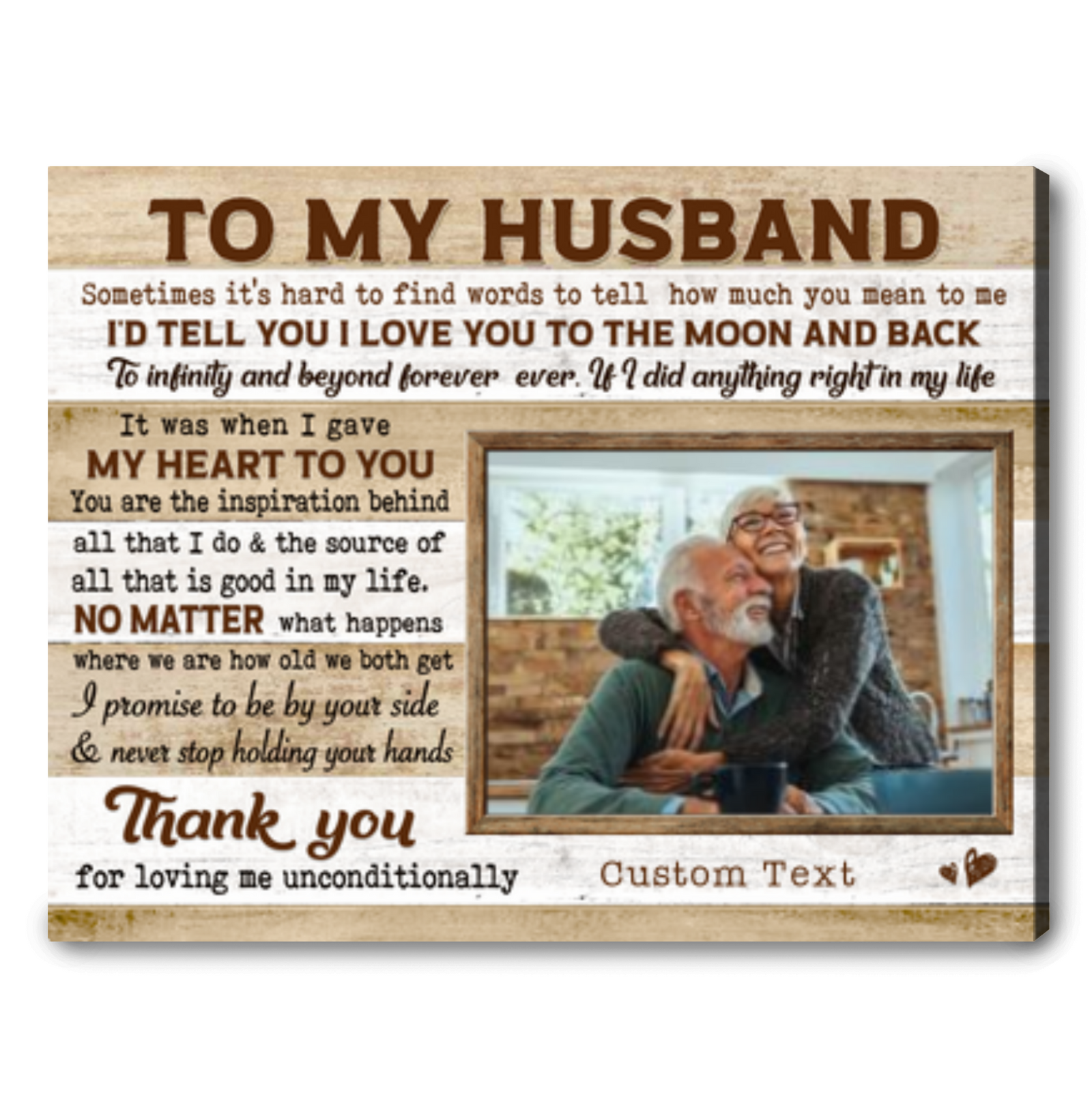 Best Gift For Husband To My Husband Gift Personalized Birthday Gift For Husband