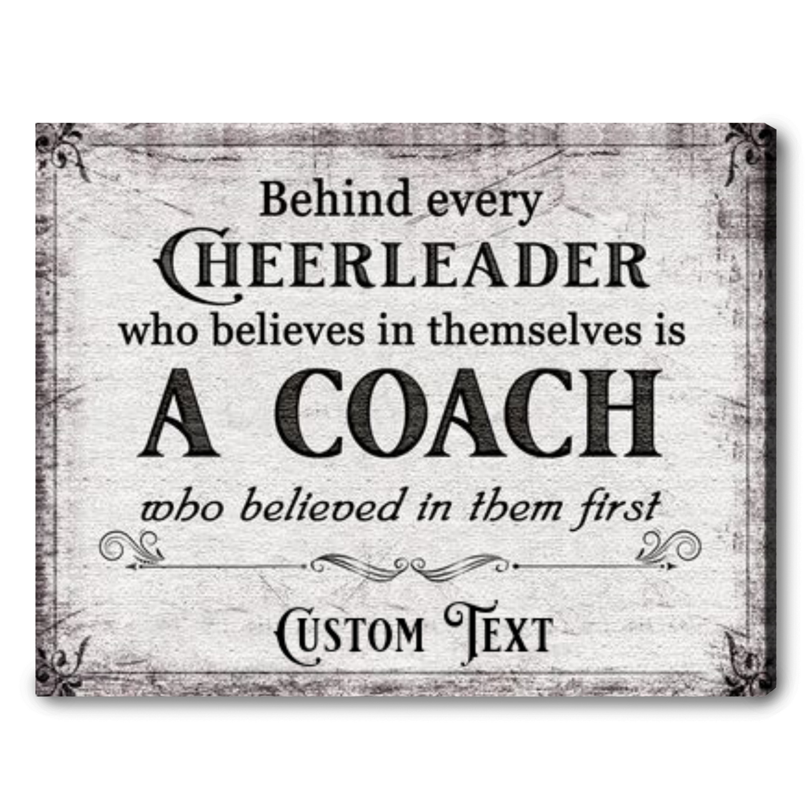 Personalized Cheerleader Gifts Cheer Coach Thank you Gift For End Of Season Team Gift 