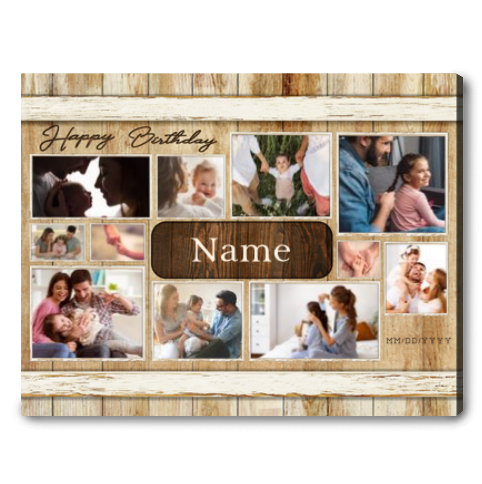 Happy Birthday Photo Collage Personalized Gifts For Daughter From Dad Birthday Gift For A Daughter 