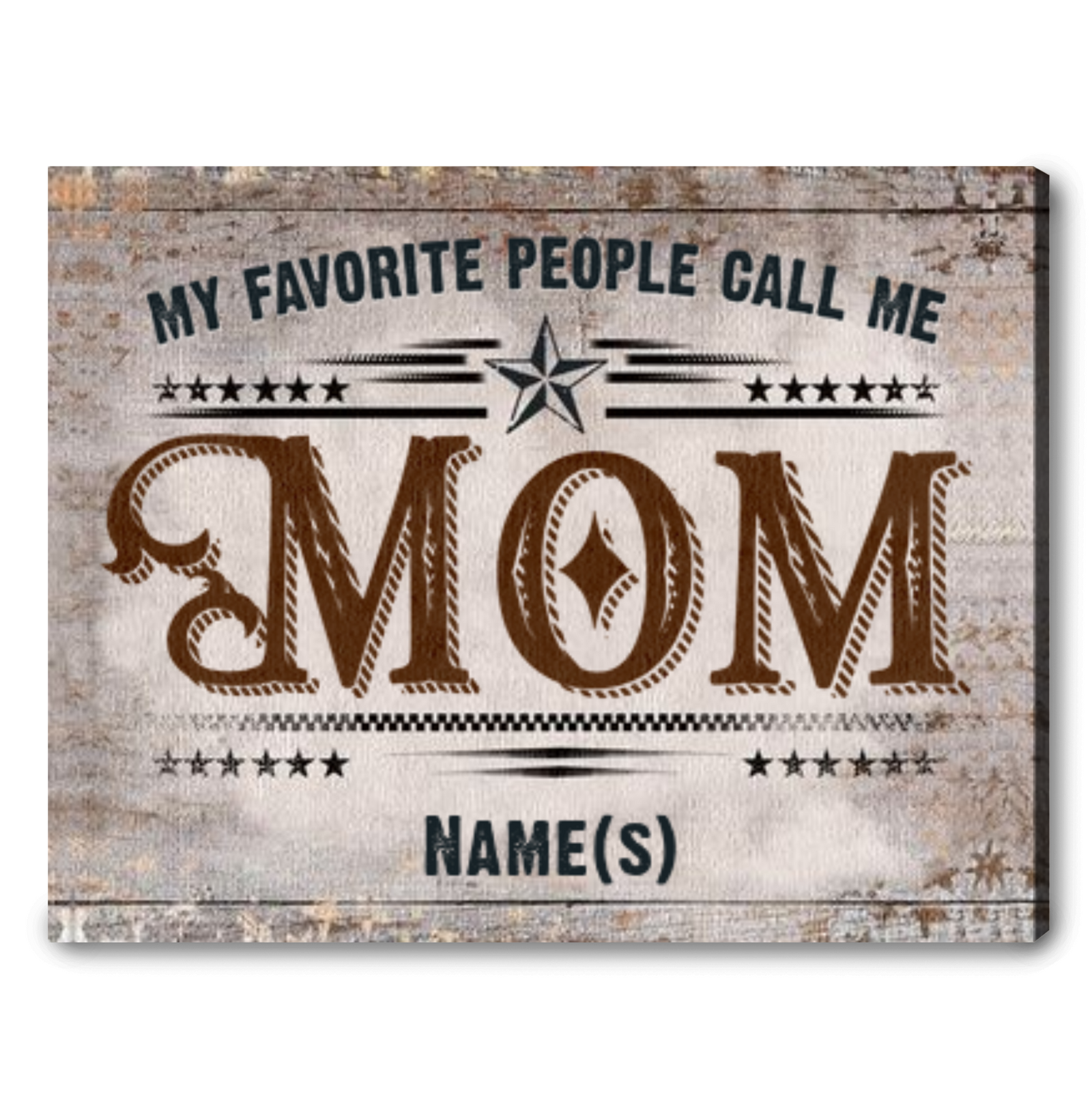 Personalized Canvas Mother's Day Gift Perfect Gifts For Mom