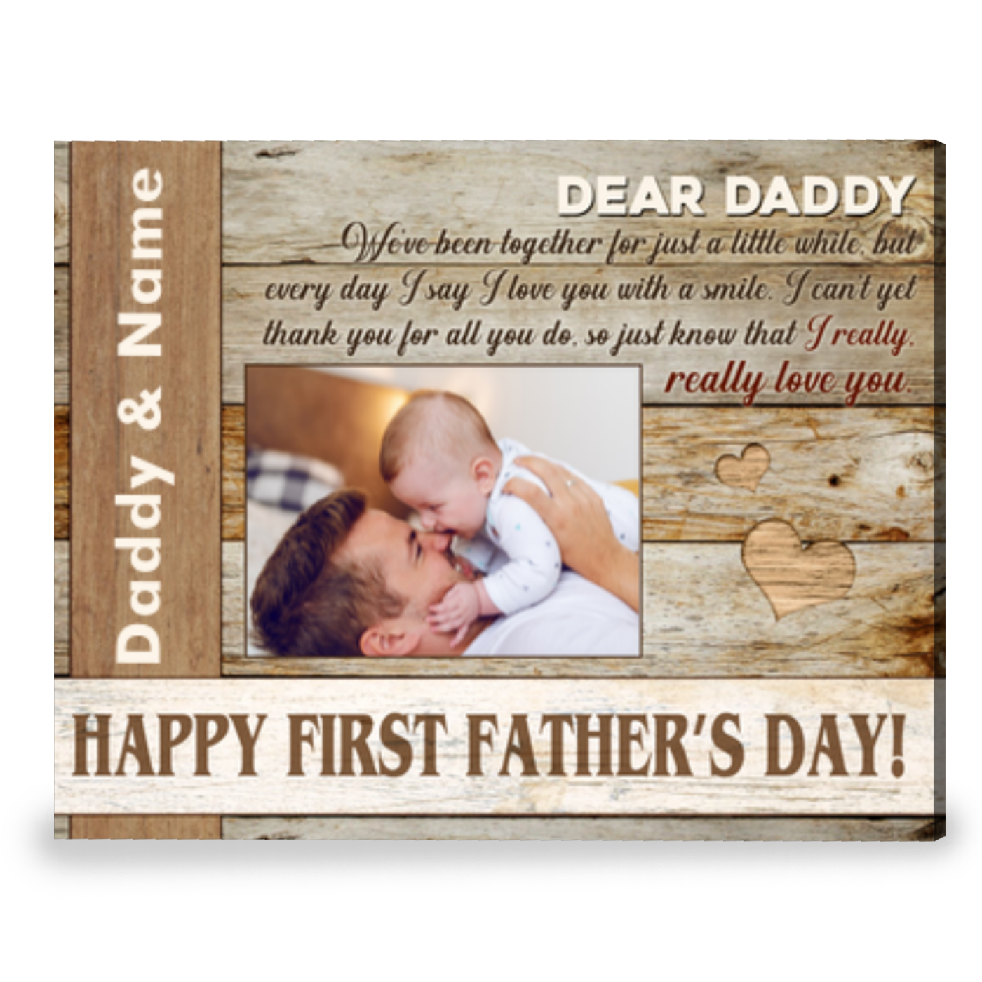 Father's Day Gifts For New Dad Personalized First Father's Day Gift